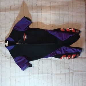 Ski Warm Mobius Purple & Black Ski Board Suit S